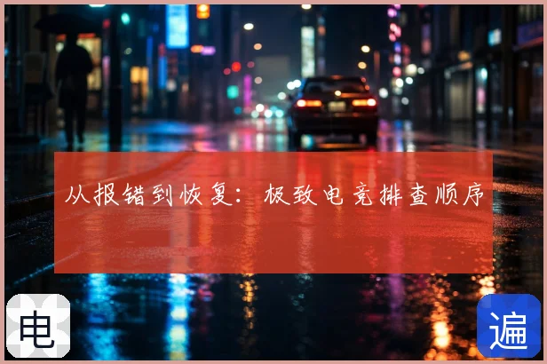 从报错到恢复：极致电竞排查顺序